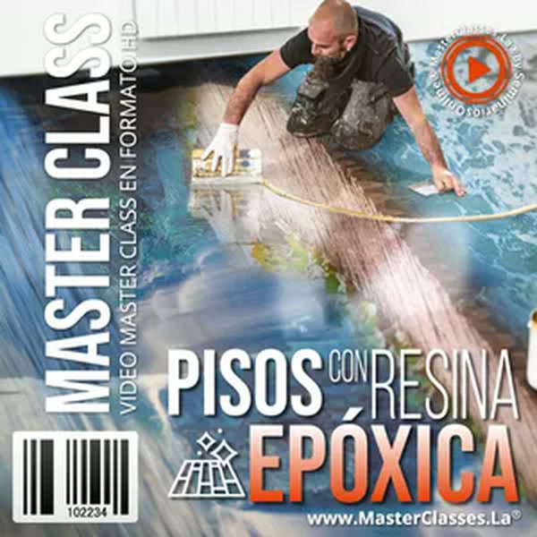 Portada del curso Pisos con Resina Epóxica